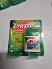 Zyrtec Allergy Relief 10mg Tablet - 30 Count 