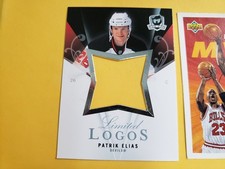 Patrik Elias New Jersey Devils 2007 - 2008 UD The Cup Limited Logos Blank Back
