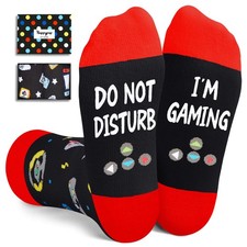 Gamer Gift Idea for Boys - Video Game Socks, Christmas Stocking Stuffers, Gam...