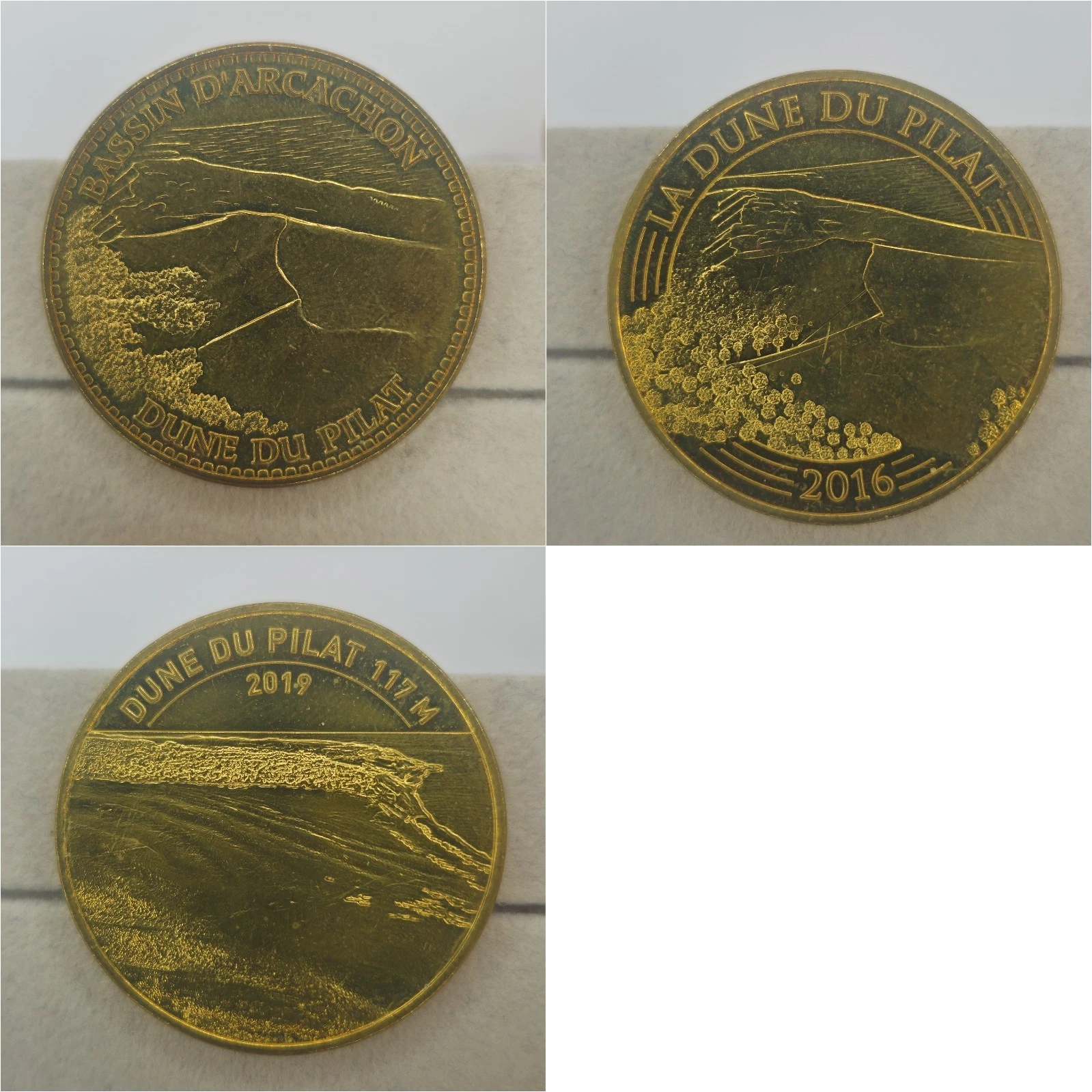 Gironde 33 - Lot Jetons Touristiques Médailles Souvenirs Monnaie de Paris