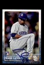 Signed Baseball Card Auto Frank Garces 2015 Topps Update #US367 San Diego Padres