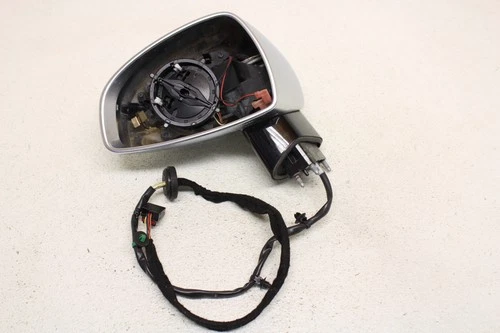 MK2 Audi TTS TTRS Aluminum Left Mirror Assembly Driver Side W Base Oem 2008-2015
