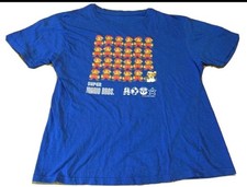 Vintage Y2K Nintendo Super Mario Bros Adult Small Shirt Banpresto 1985 RARE S