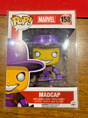 Marvel Funko Pop - Madcap - Deadpool - No. 158 - Free Protector