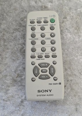 Original Sony RM-SMR1 Fernbedienung für CMT_CPX1 Audio System 