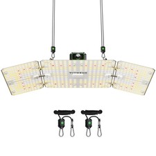 VIVOSUN Updated LumaLight 200W LED Grow Light Full Spectrum for Indoor Planting