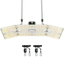 VIVOSUN Updated LumaLight 200W LED Grow Light Full Spectrum for Indoor Planting