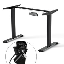Höhenverstellbarer Schreibtisch Tisch 70-115cm Mit Starken Motoren Elektrisch