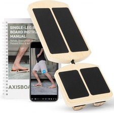 Ankle Balance Board for Rehab & Strengthening &ndash; Axis Board Training Kit with