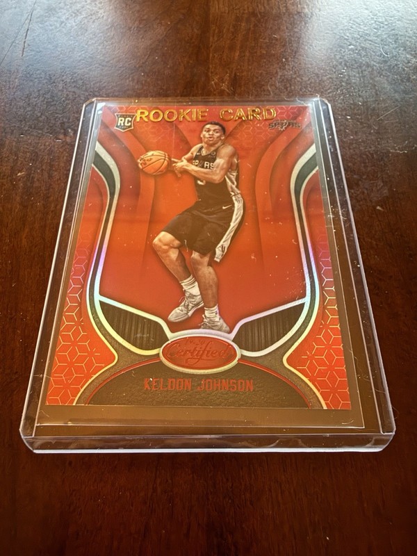 2019-20 Certified - Keldon Johnson #176 Mirror Red (RC) (San Antonio Spurs)