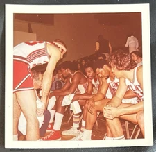 1972-74 Real Life Pre Jackie Moon ABA Tropic CBA Flint Pros Basketball Snap Shot