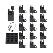 AGJ Wireless Tour Guide System, Tour Guide Microphone and Speaker, Tour Guide...