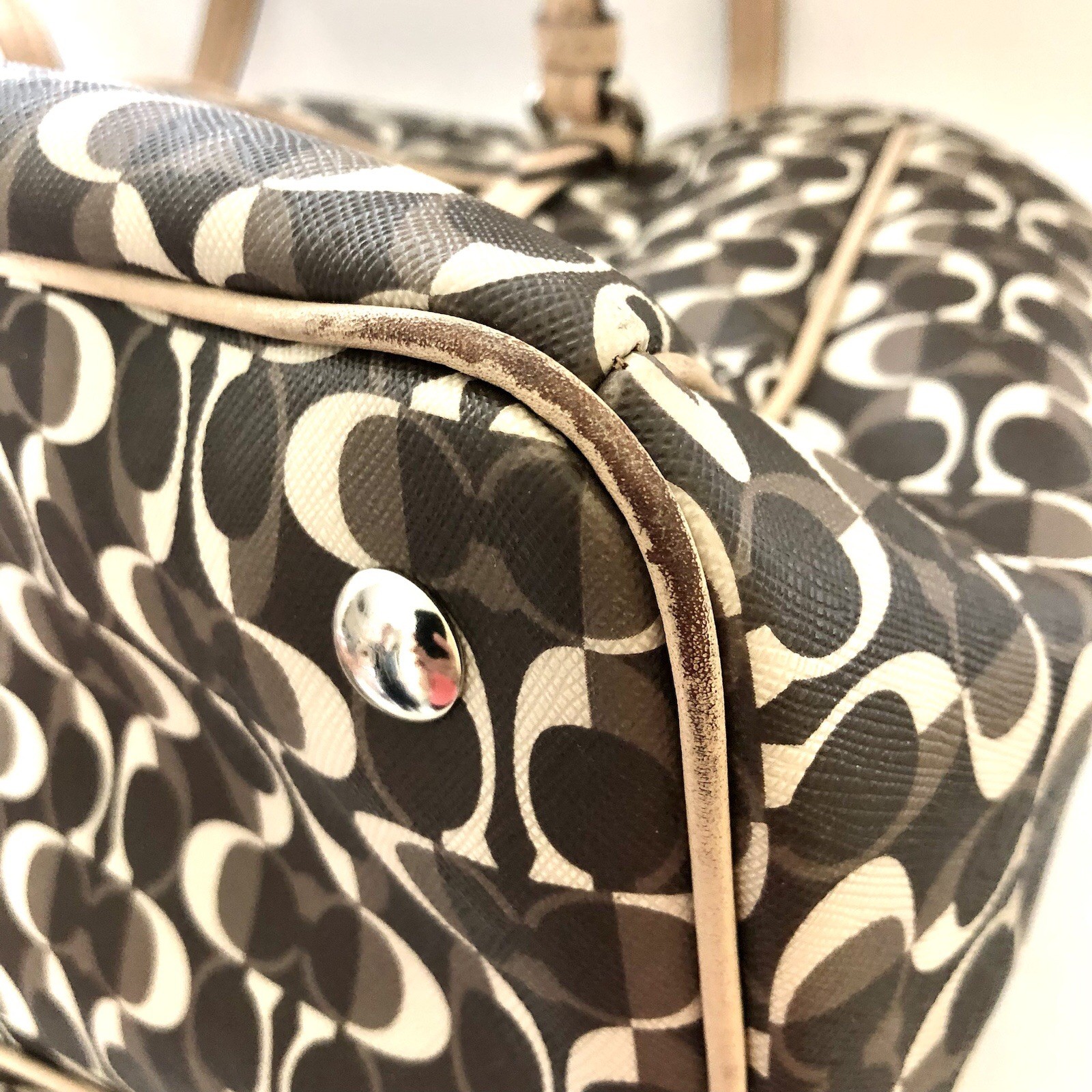 COACH Peyton Multifunction Double Handle Double Z… - image 15