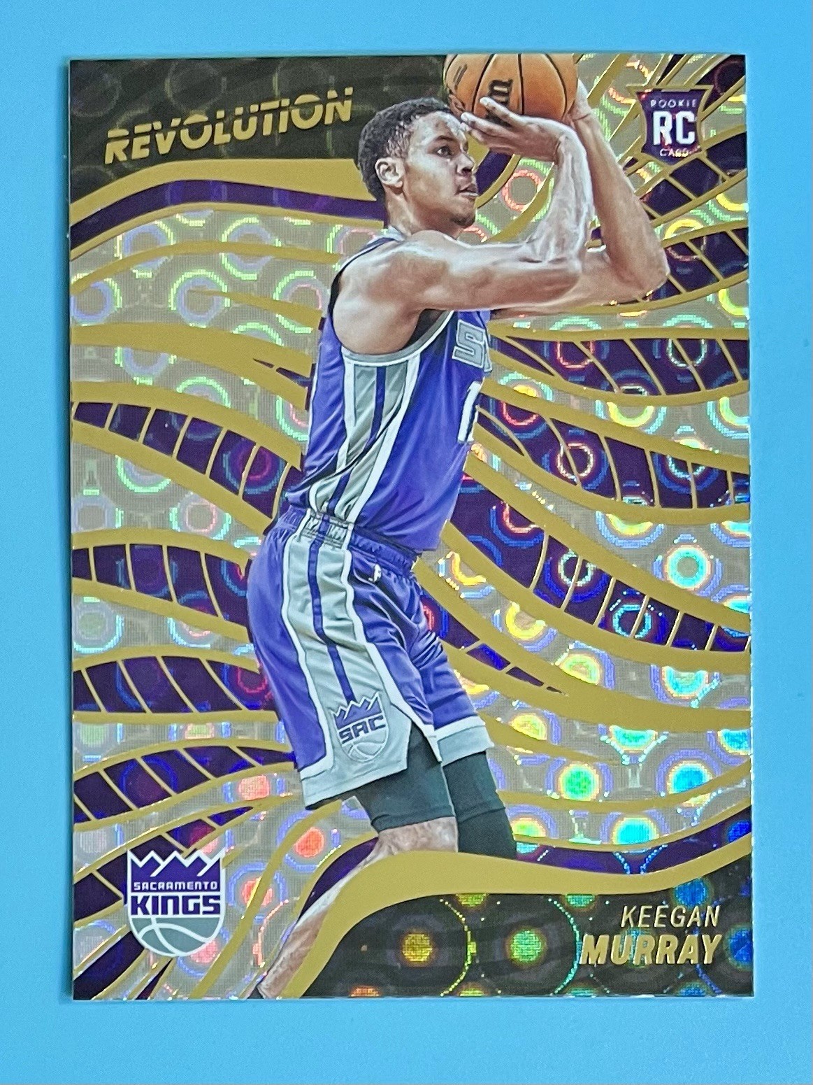 Keegan Murray Rookie 2022-23 Panini Revolution Groove #138 Sacramento Kings