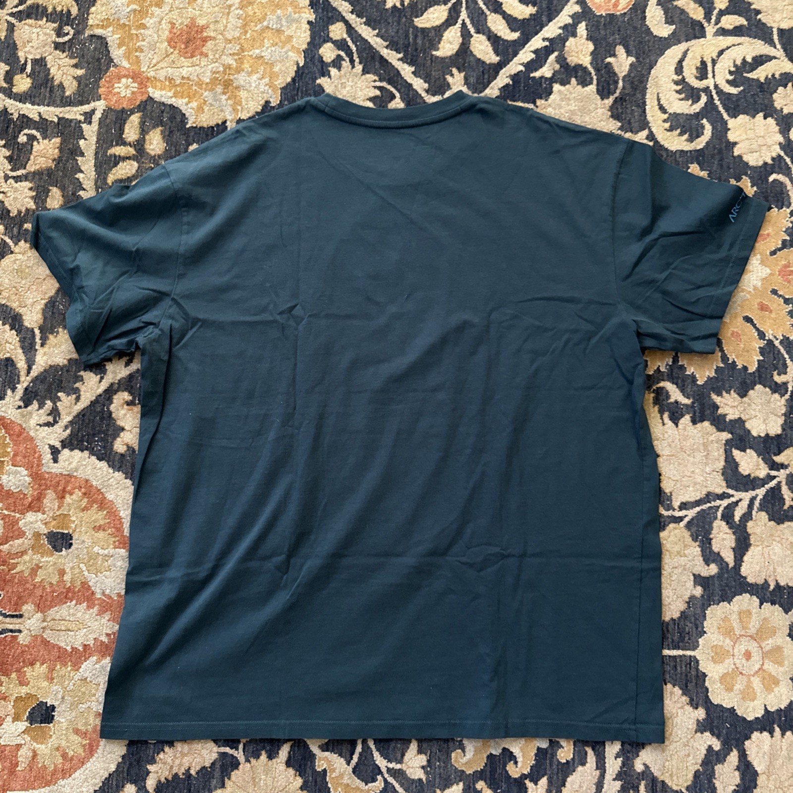 ARC'TERYX T shirt Arcteryx outdoor rara retrò hype taglia XXL verde scheletro erica