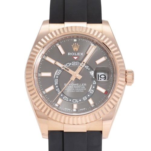 Rolex Sky Dweller 326235 Automatic winding 42mm Slate/bar Everose gold Pre-owned