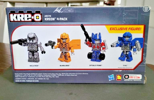 Transformers Kre-O Exclusive Kreon Collection Autobots 4 Pack MIB 100% Komplett - Bild 2 von 3