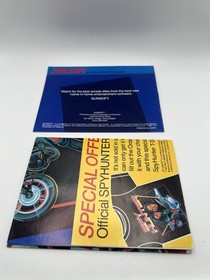 Spy Hunter  (Nintendo NES, 1987) Authentic 5 Screw /w Manual Poster & Sleeve