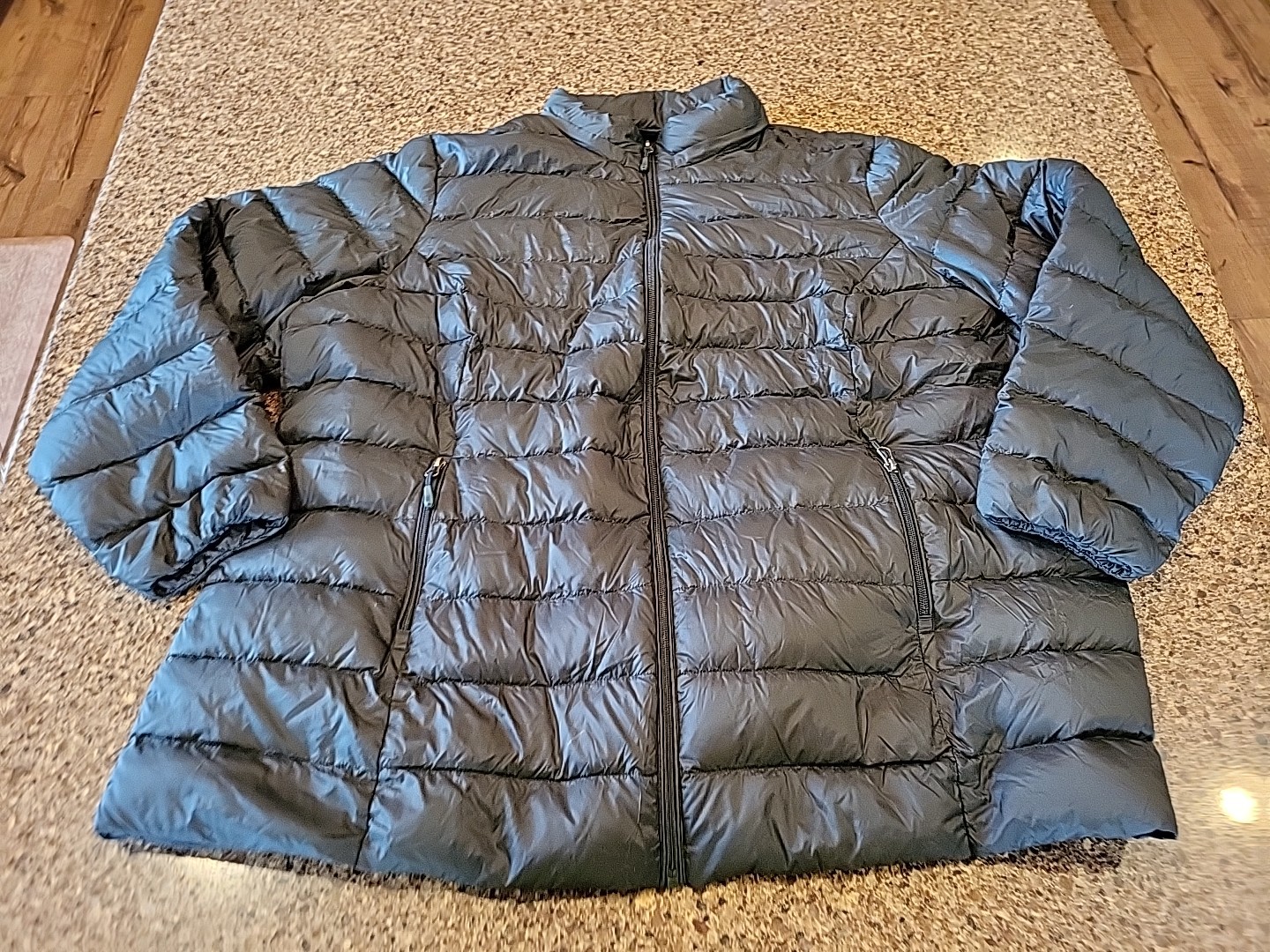 32 DEGREES Heat Down Puffer Jacket Adult XXXL UL Packable Green Outdoor 3XL