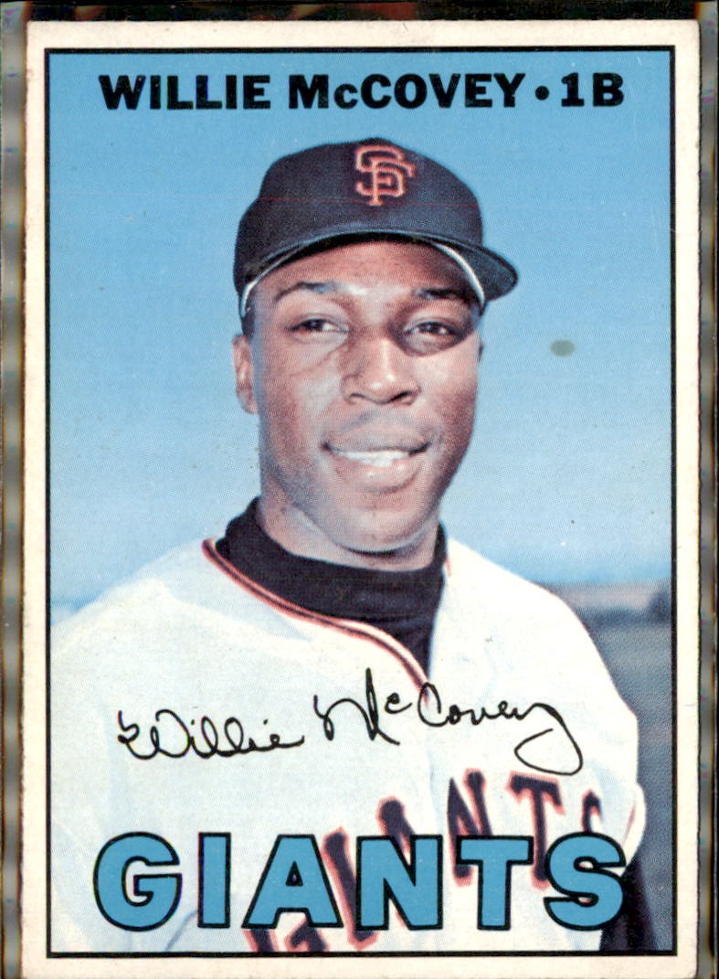 1967 Topps #480 Willie McCovey