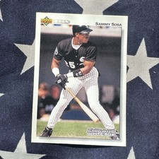 Upper Deck 1992 Upper Deck #438 Sammy Sosa Chicago White Sox MLB Hologram