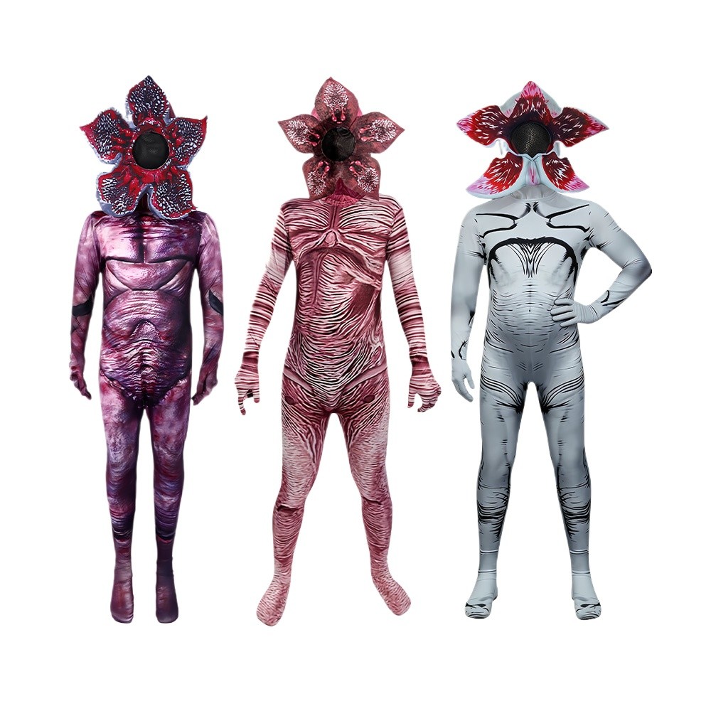 2026 Halloween Niños Stranger Things Demogorgon Monos Conjuntos Disfraces