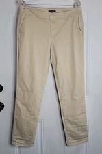 Tommy Hilfiger Hampton Straight-Leg Chino Pants Women's Size 10