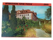 F.X. Schmid Puzzle 1500 Teile Herrenhaus Villa Garten Interlocking Super