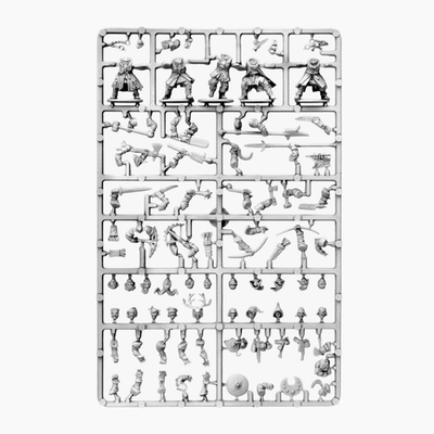 #ad #ad Frostgrave Cultists III Sprue w 5 28mm Fantasy Dungeons amp; Dragons Miniatures $9.99