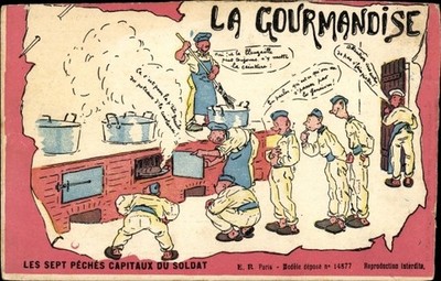 Ak Gourmandise, Die sieben tödlichen Fischereien von Soldat - 4118312