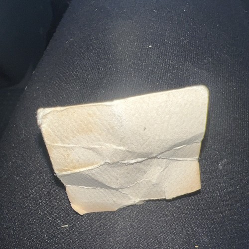 Vintage Retired Hagen Renaker Miniature Baby Gray Owl On Card - Picture 5 of 5