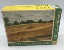 Vintage TUCO Deluxe Picture Puzzle 300 - 500 Pieces 16x20 Fields O Gold