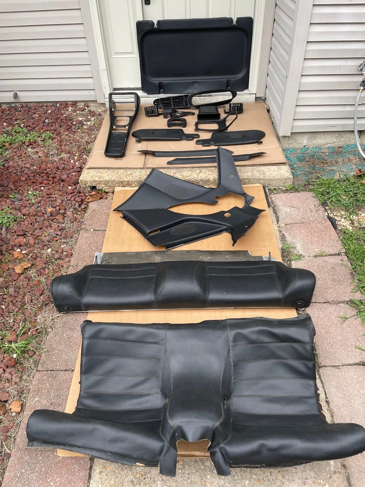 Porsche 944 1985-1991 tablero interior consola central pilar cuarto moldura Foto 2 de 4