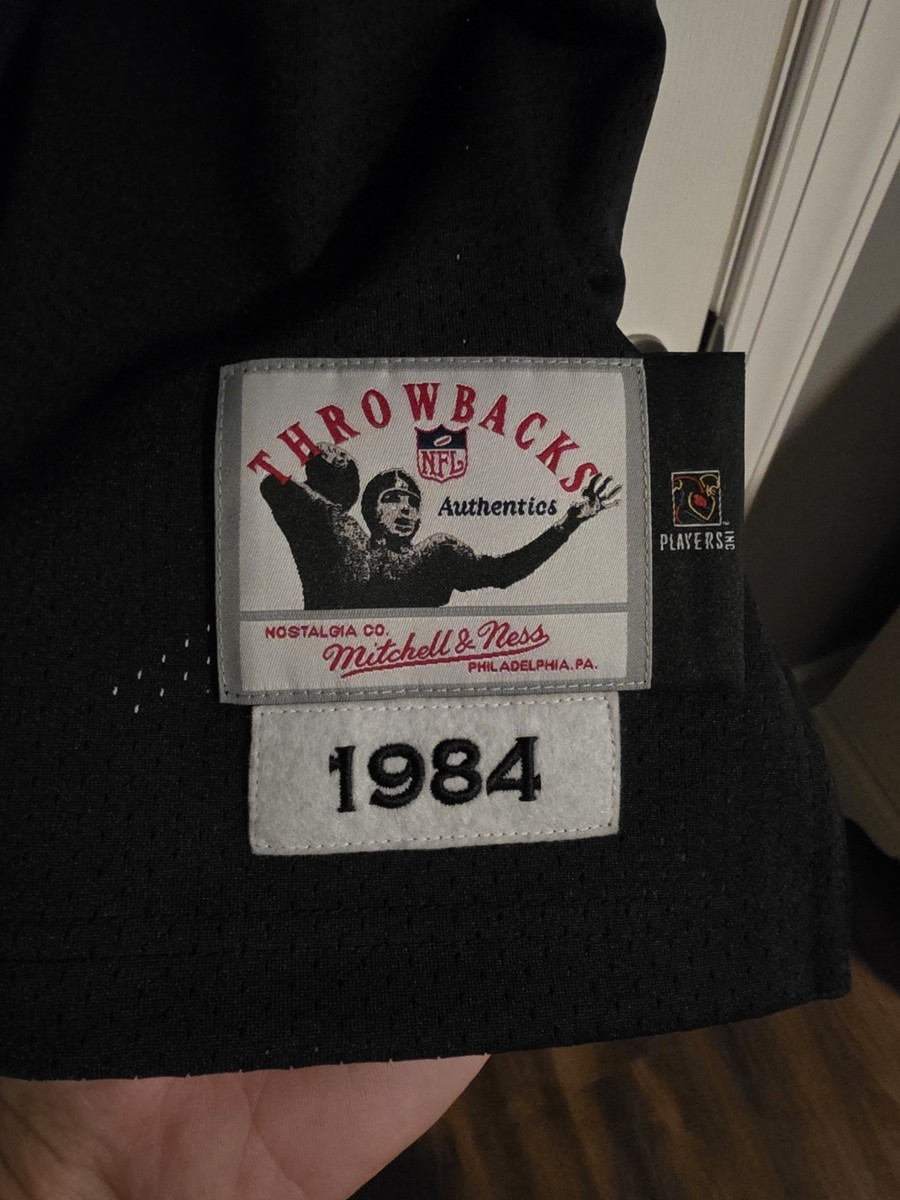 100% Authentic Mitchell & Ness 1984 LA Raiders Marcus Allen Jersey