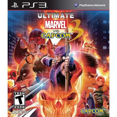 Ultimate Marvel vs Capcom 3 PS3 Tested Disc Replacement Case No Manual