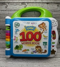 Leap Frog Learning Friends 100 Words Book Educational English Spanish Bilingual