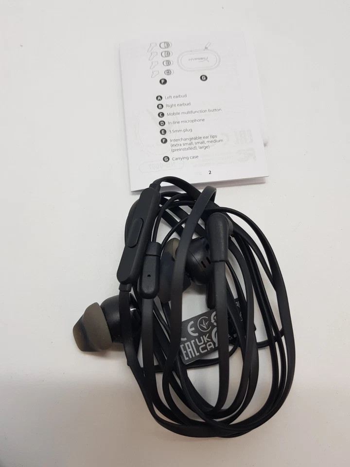 HyperX Cloud Earbuds II Gaming Earbuds Mikrofon Switch PC B-Ware Neuwertig - Bild 4 von 4