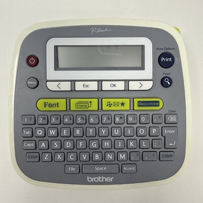 Brother P-Touch Model PT-D200 Label Printing System for Home & Office Tested