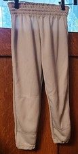 Youth Eagle USA Baseball Pants Grey Size Medium 10-13