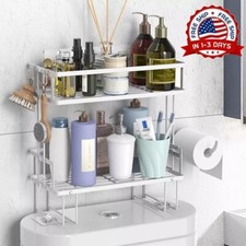 Estante Para El Ba o Sobre Inodoro Organizador Gabinete De Almacenamiento Bano