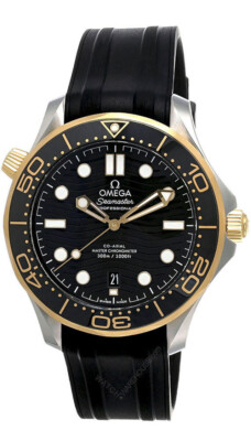 OMEGA Seamaster 42MM AUTO 18K Yellow Gold Men's Watch 210.22.42.20.01.001