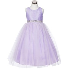 LILAC Size 2 Flower Girl Dress Birthday Recital Bridesmaid Formal Party