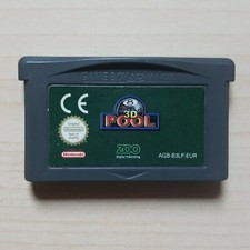 Thumbnail of ebay&reg; auction 124854015397 | Killer 3D Pool Spiel Modul Nintendo GameBoy Advance GBA