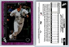 2025 Topps Series 1 Base PARALLELS #'d Diamante Rainbow Pink Holo Aqua You Pick!