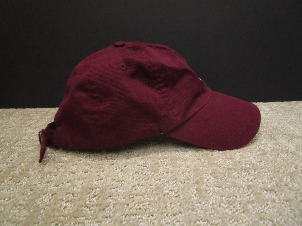 Texas A&M Aggies Cap Hat Buckle Back Women Maroon Nike Embroidered Collegiate - Image 4 of 4