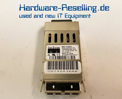 Original Cisco Systems GBIC WS-G5484 1000BASE-SX 800-23857-01 2307AB