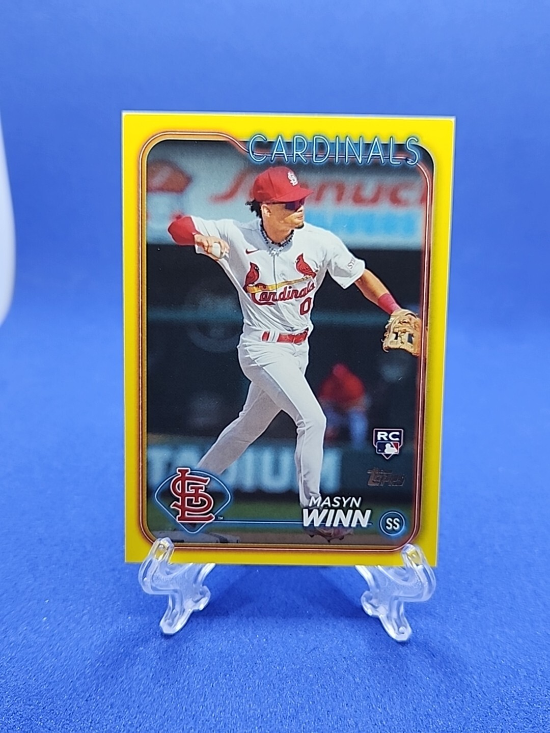 2024 MASYN WINN Topps Series 2 Hanger Exclusive Yellow Border Rookie RC #480