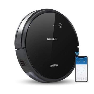 ECOVACS DEEBOT 601 Robot Vacuum Cleaner, S-Shaped Systematic Movement, Power
