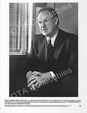 Original Vintage 1990 BW 8x10 Press Photo Still Gene Hackman NARROW MARGIN