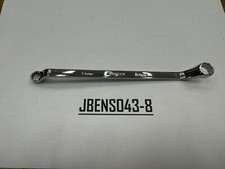 Snap-on Tools Usa New 8mm 10mm Metric Chrome Deep 60 Offset Box Wrench Xom810 Snap-on Tools Usa New 8mm 10mm Metric Chrome Deep 60 Offset Box Wrench Xom810